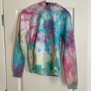 Dannijo sweatshirt hoodie, size small, brand new, tie dye